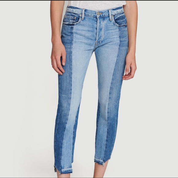 Frame Denim Nouveau Le Mix Button Fly Jean… - Picture 2 of 8